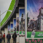 Alcalde de Tulancingo inauguró puente peatonal bicentenario