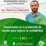 30 de mayo ofrecerán capacitación a productores de tomate en Tulancingo