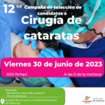 Doceava campaña de cirugía de cataratas en Tulancingo