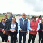 Mandatario Jorge Márquez inauguró nuevos pavimentos en dos barrios de Santa Ana Hueytlalpan