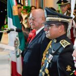 Alcalde Jorge Márquez encabezó ceremonia de grito de independencia