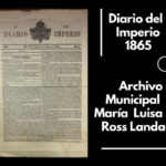 Archivo histórico  | Diario del Imperio de 1865